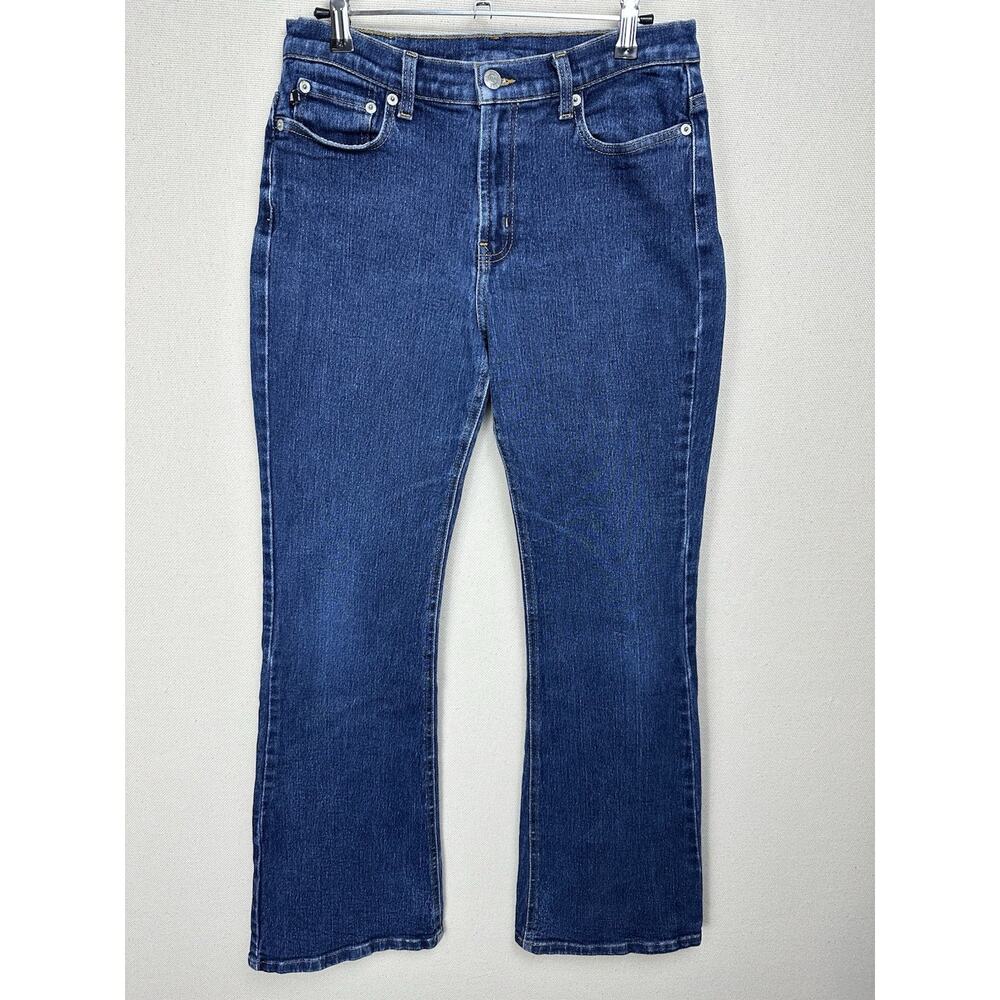 Ralph Lauren Polo Jeans Bootcut Women‎ Sz 11/12 Mid Rise Medium Wash Classic